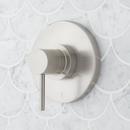 Single Lever Handle Bathtub & Shower Faucet Trim in Brushed Nickel - 1/2 in. Valve Included