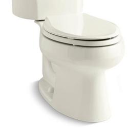 1.6 gpf Elongated Two Piece Toilet in Biscuit