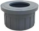 4 in. Socket Weld CPVC End Cap in Grey 