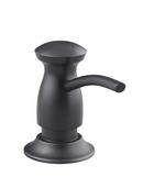 KOHLER Matte Black 3-5/16 in. 16 oz. Kitchen Soap Dispenser 