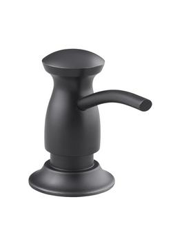 3-5/16 in. 16 oz. Kitchen Soap Dispenser in Matte Black