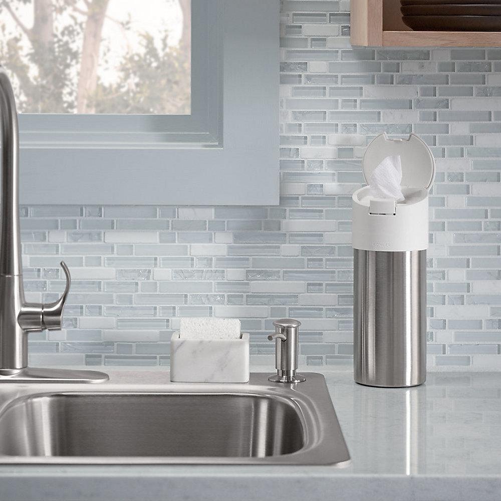 KOHLER Matte Black 16 oz. Brass Deck Mount 