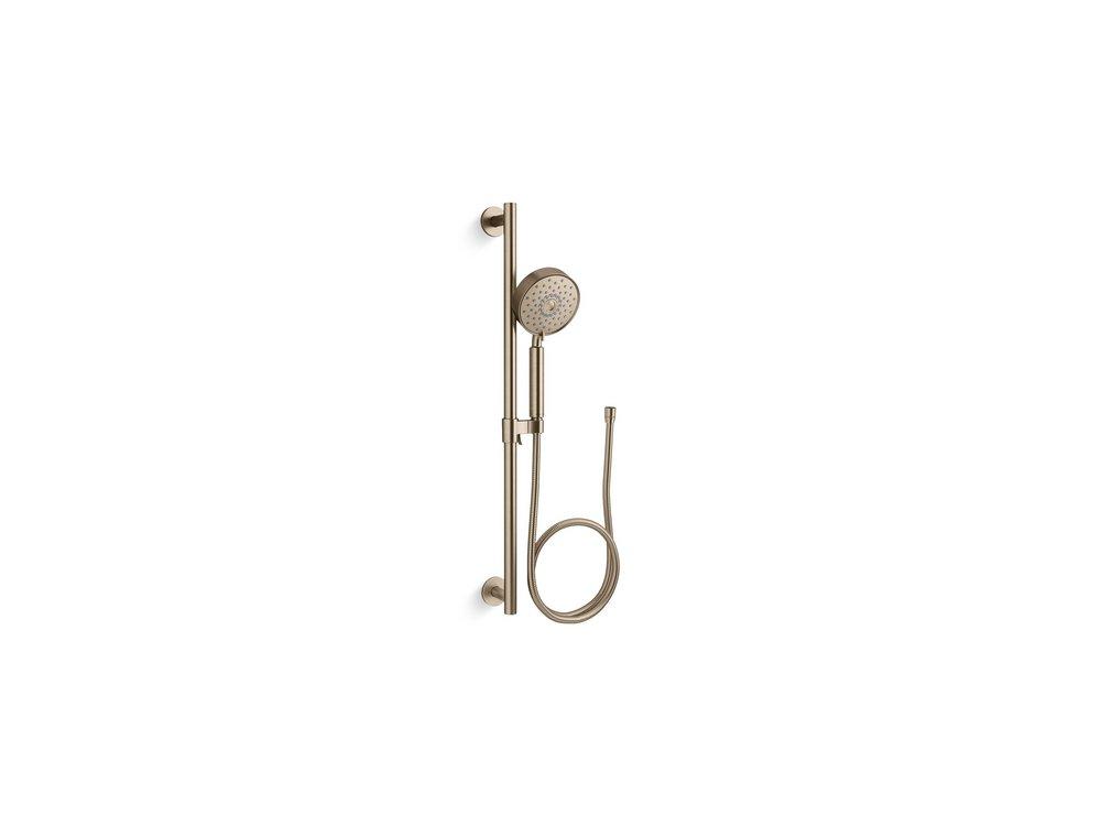 KOHLER Vibrant Brushed Bronze Multi Function Hand Shower 