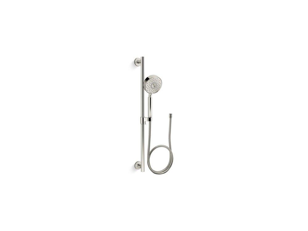 KOHLER Vibrant&reg; Polished Nickel Multi Function Hand Shower 