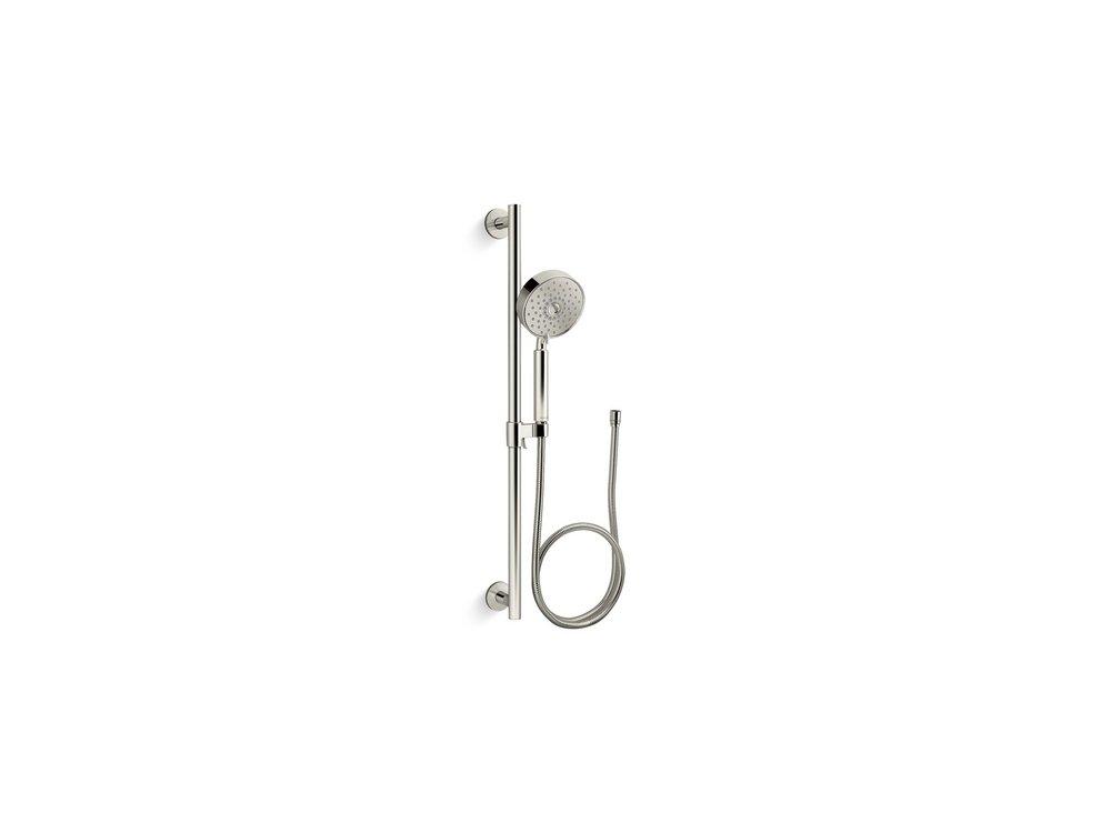 KOHLER Vibrant&reg; Polished Nickel Multi Function Hand Shower 