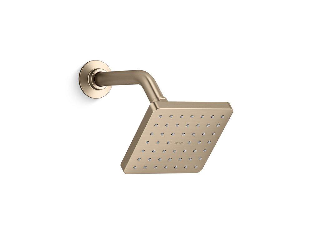 KOHLER Vibrant Brushed Bronze Single Function Showerhead 