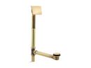 Contoured Pop-up Brass Trip Lever in Vibrant Brushed Moderne Brass