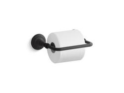 Wall Mount Toilet Tissue Holder in Matte Black