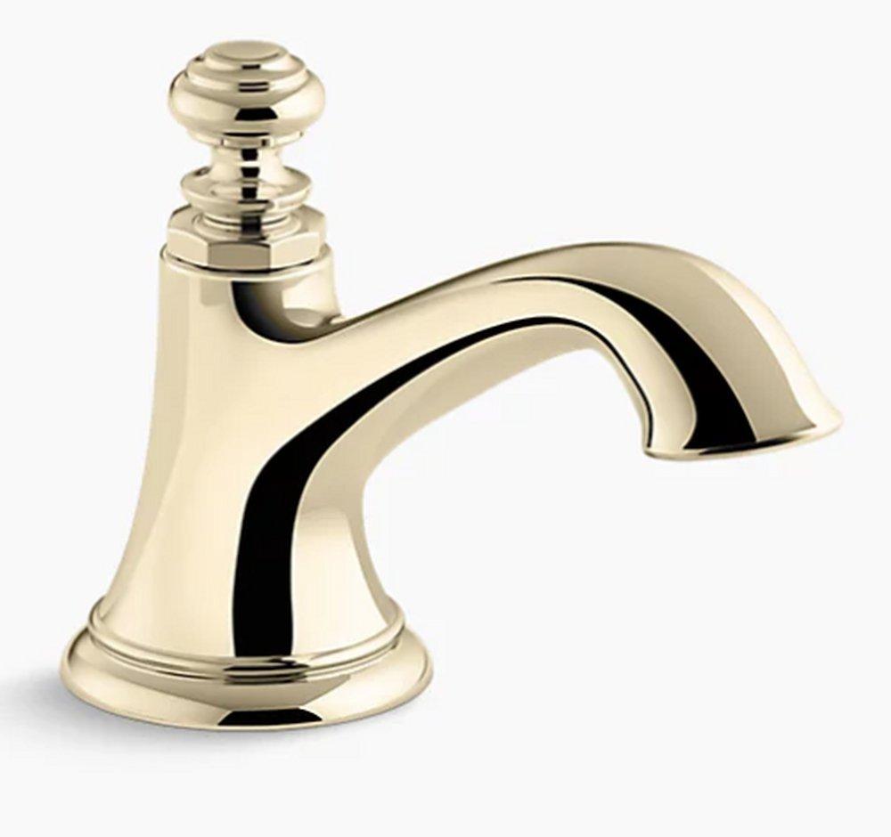 KOHLER Vibrant&reg; French Gold Two Handle Widespread Bathroom Sink Faucet 