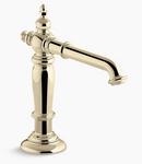 KOHLER Vibrant&reg; French Gold Two Handle Widespread Bathroom Sink Faucet 