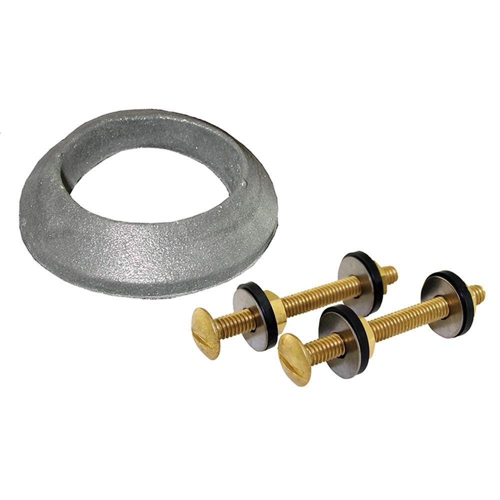 Jones Stephens Brass Tank Bolt Set with Hex Nut & Washer 