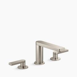 Two Handle Widespread Bathroom Sink Faucet in Vibrant&reg; Brushed Nickel