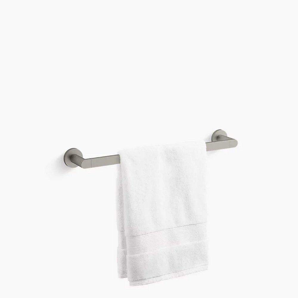 KOHLER Vibrant&reg; Brushed Nickel 18 in. Towel Bar 