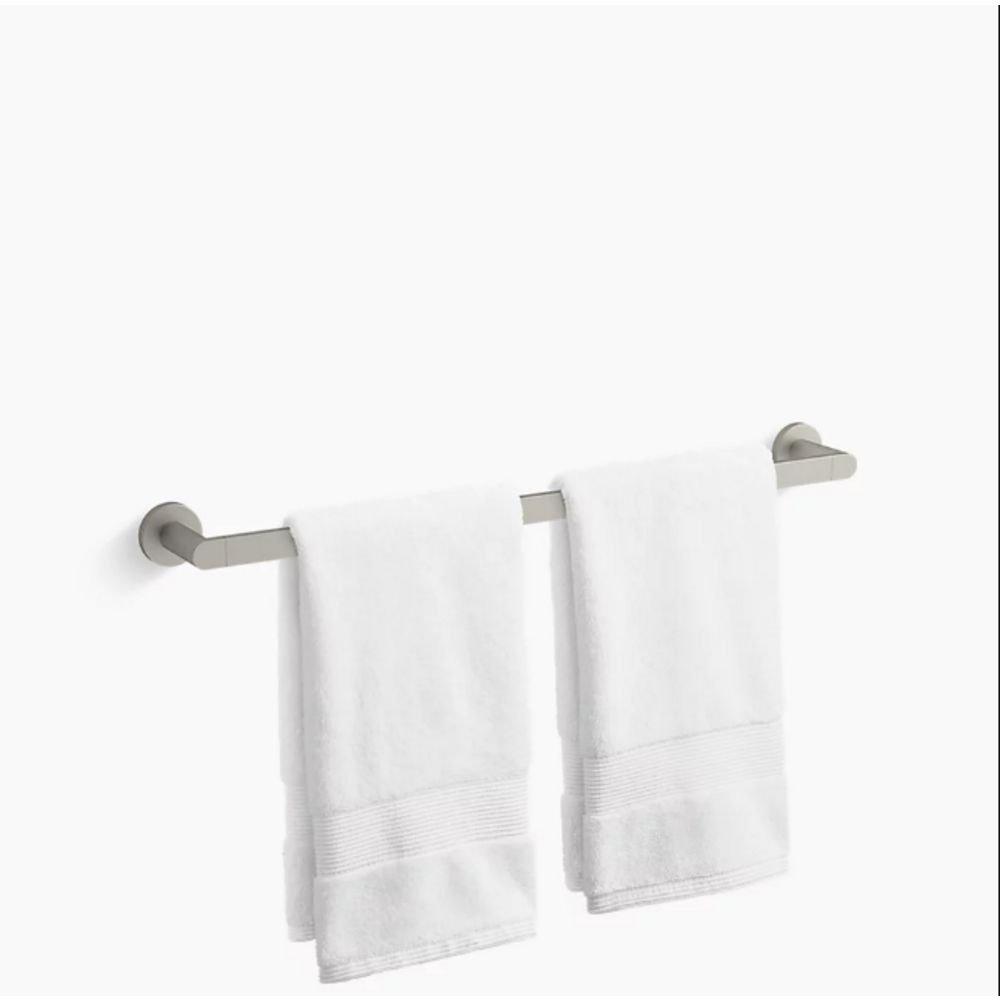 KOHLER Vibrant Brushed Nickel 24 in. Towel Bar 