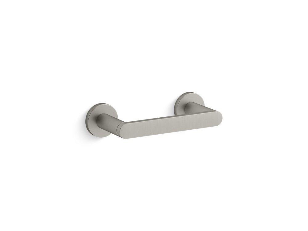 KOHLER Vibrant&reg; Brushed Nickel Wall Toilet Tissue Holder 