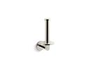 KOHLER Vibrant&reg; Polished Nickel Wall Toilet Tissue Holder 