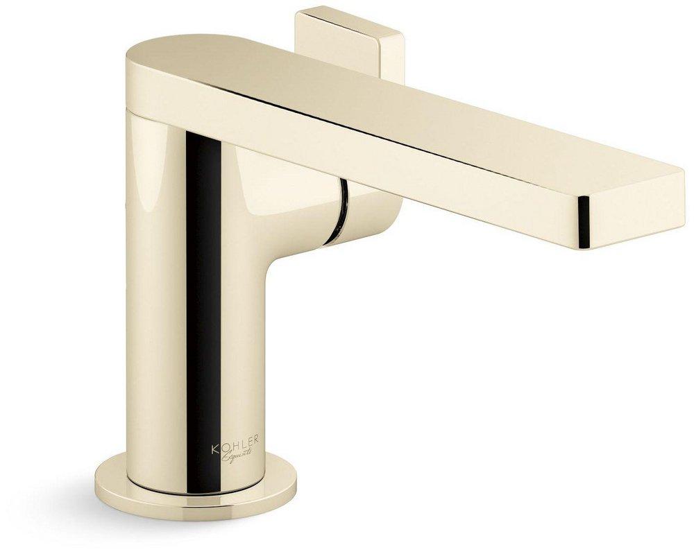 KOHLER Vibrant French Gold Single Handle Centerset Bathroom Sink Faucet 
