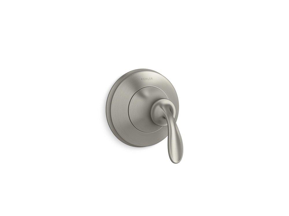 KOHLER Vibrant&reg; Brushed Nickel Single Handle Bathtub & Shower Faucet (Trim Only) 