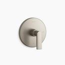 KOHLER Vibrant&trade; Brushed Nickel Single Handle Bathtub & Shower Faucet (Trim Only) 