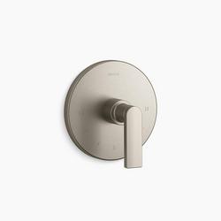 Single Handle Thermostatic Valve in Vibrant&reg; Brushed Nickel