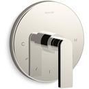 KOHLER Vibrant Polished Nickel Single Handle Thermostatic Valve Trim 