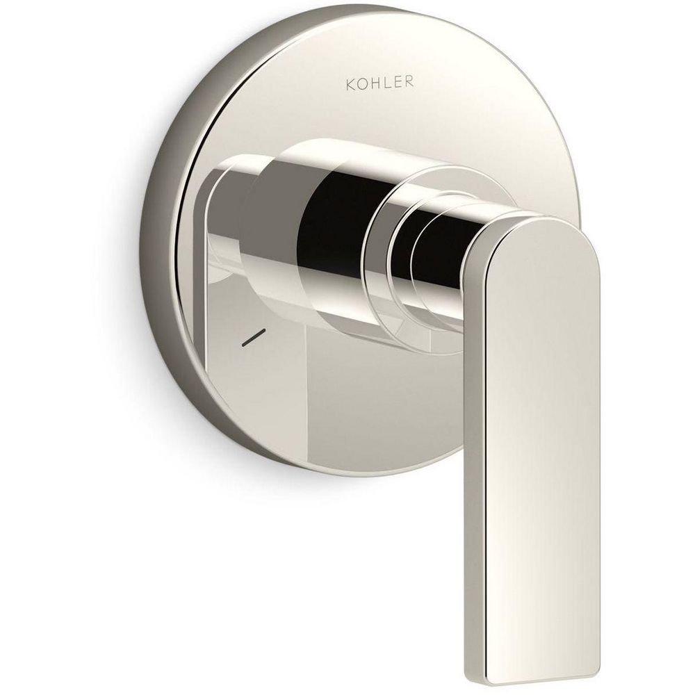 KOHLER Vibrant Polished Nickel Single Handle Diverter Valve Trim 