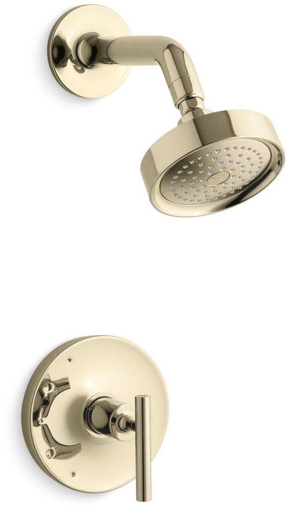 KOHLER Vibrant French Gold Single Handle Single Function Shower Faucet (Trim Only) 