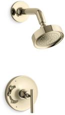One Handle Single Function Shower Faucet in Vibrant French Gold (Trim Only)