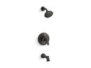 One Handle Single Function Bathtub & Shower Faucet in Oil Rubbed Bronze (Trim Only)