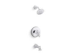 One Handle Single Function Bathtub & Shower Faucet in Polished Chrome (Trim Only)