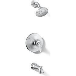One Handle Single Function Bathtub & Shower Faucet in Polished Chrome (Trim Only)