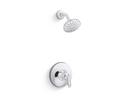 One Handle Single Function Shower Faucet in Polished Chrome (Trim Only)