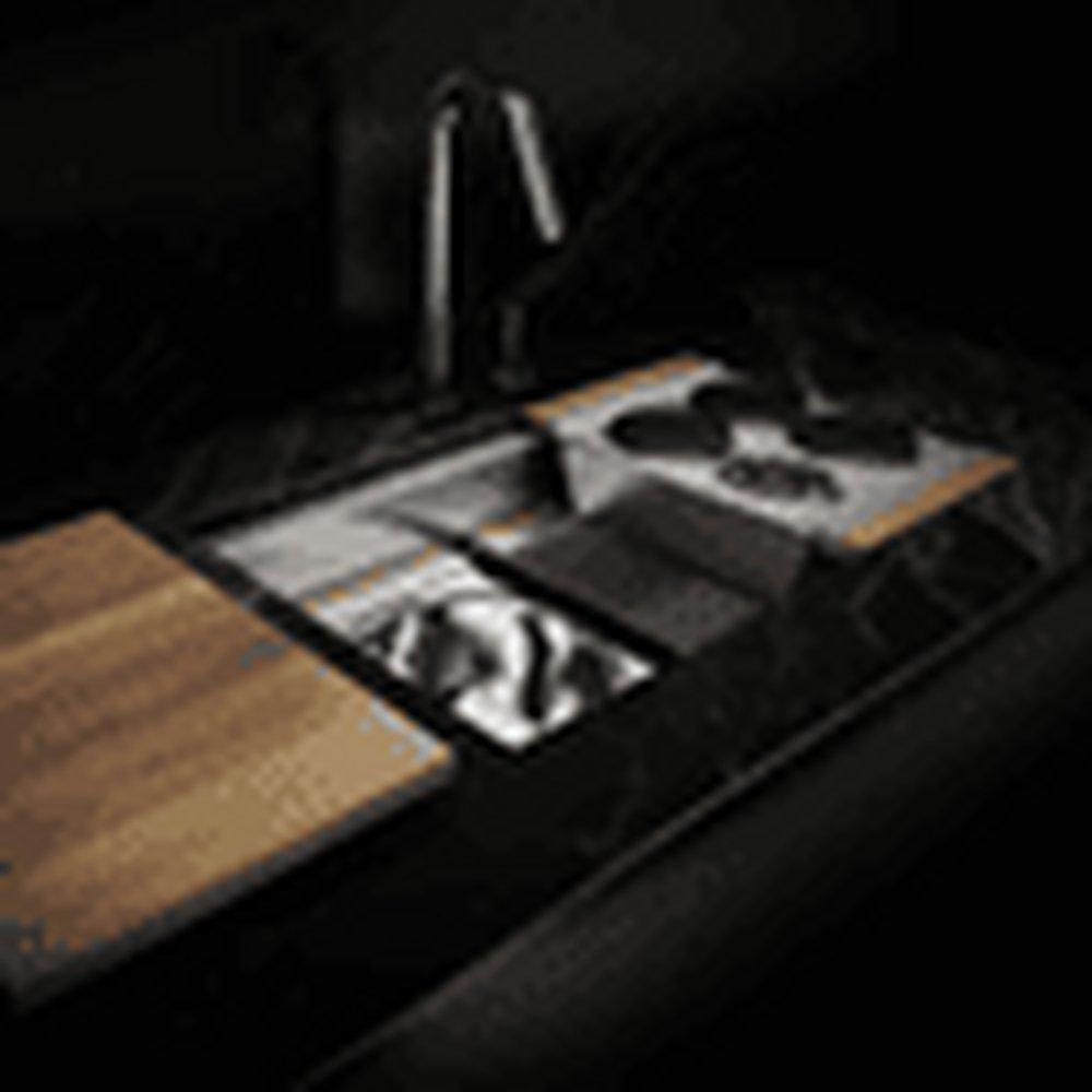 SMARTSTATION SINK REVEAL UNDERMOUNT WALNUT ACC. SINGLE 36X17X10 