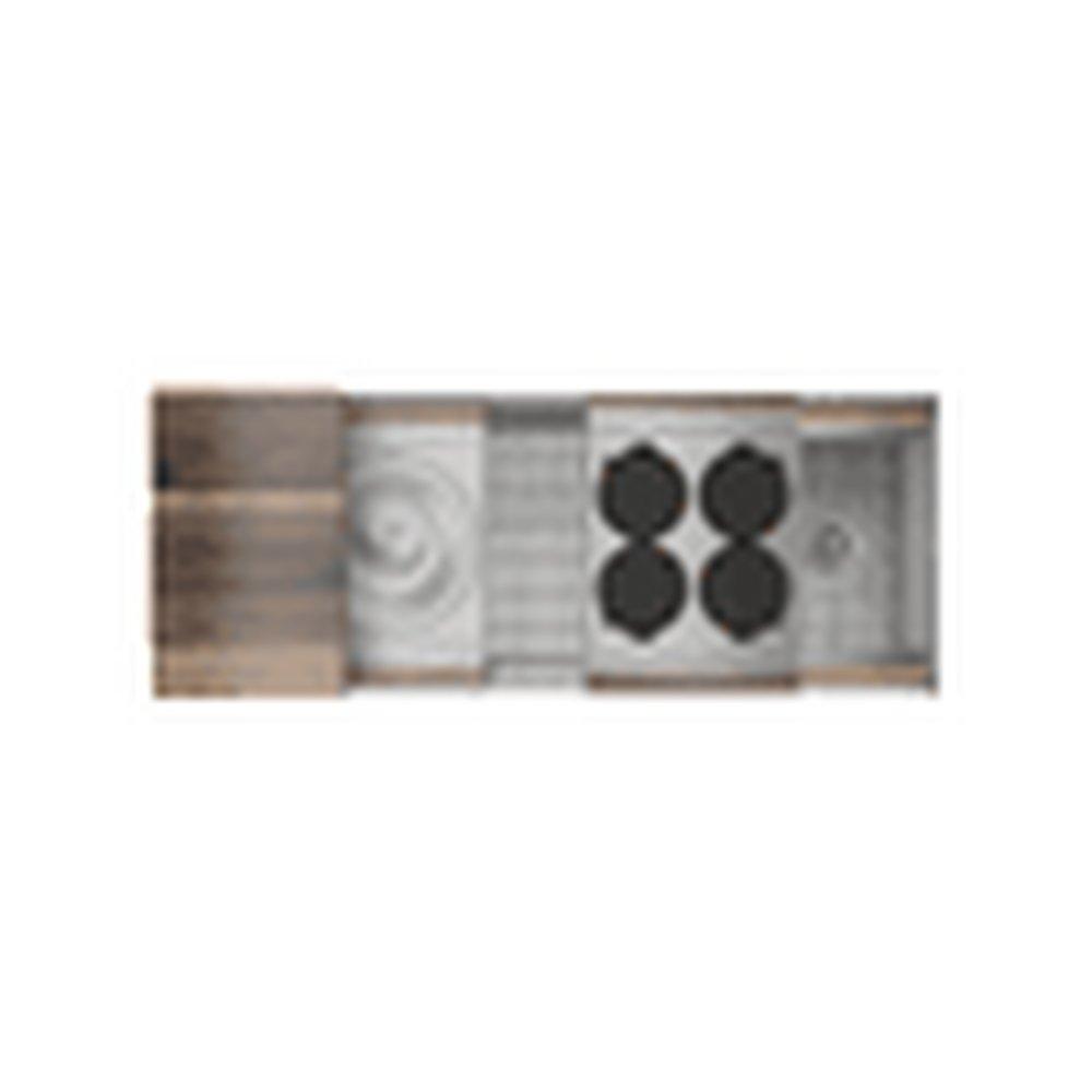 Julien 49-1/2 x 19-5/8 in. Stainless Steel Single Bowl Undermount