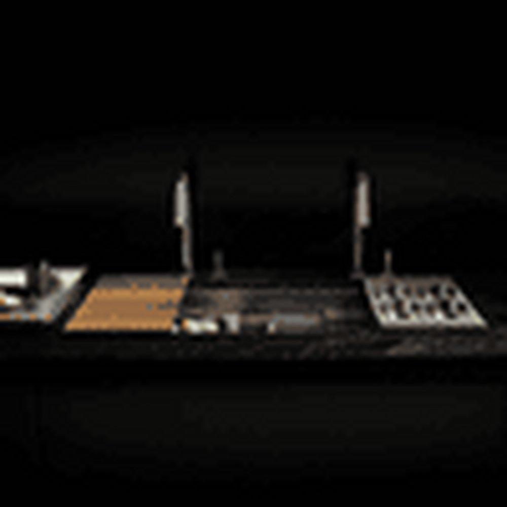 SMARTSTATION KIT UNDERMOUNT SINK WALNUT ACC DBL L24X18X10 R24X18X10 