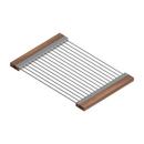 12 x 17-7/8 in. Stainless Steel and Wood Drying Rack