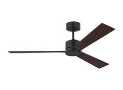 52 in. 3-Blade Indoor Ceiling Fan in Midnight Black