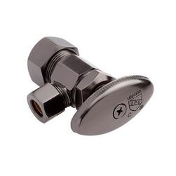 5/8 x 3/8 in. Compression Angle Stop Valve in Gunmetal