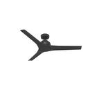 52 in. 3-Blade Indoor or Outdoor Ceiling Fan in Matte Black