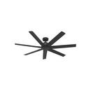 60 in. 7-Blade Indoor or Outdoor Ceiling Fan in Matte Black