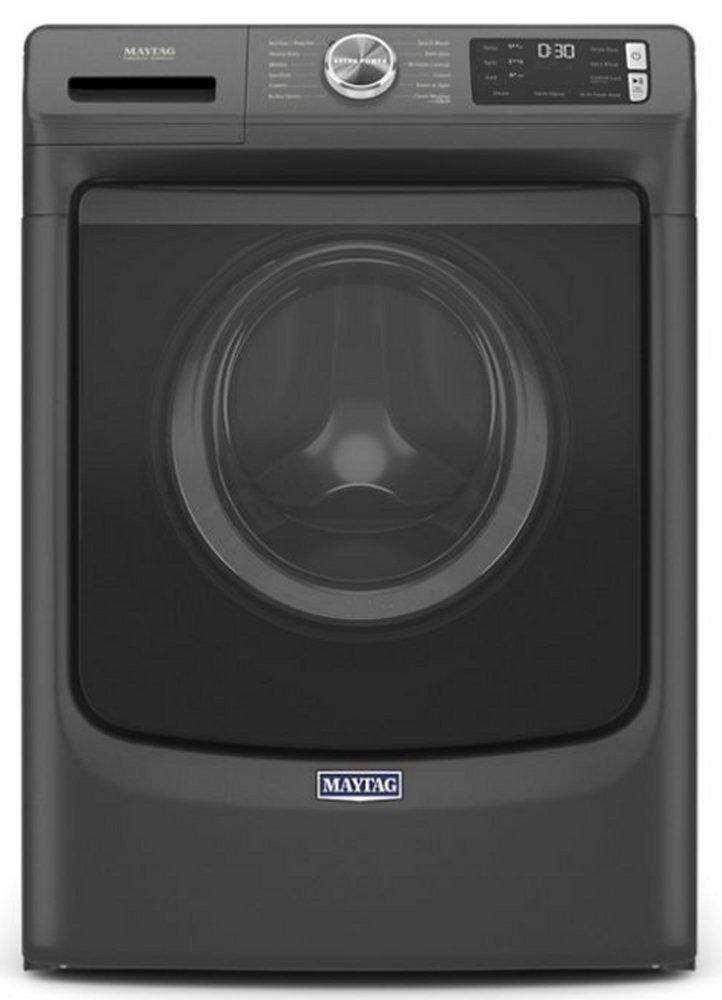 Maytag Volcano Black 27 x 38-5/8 x 32-15/16 in. 4.8 cu. ft. 20A Electric Front Load Washer 