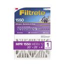 FILTRETE ULTRA ALLERGEN REDUCTION DEEP PLEAT FILTER NDP03-4IN-4 20 IN X 25 IN X 4 IN 50.3 CM X 62.2 CM X 10.6 CM 