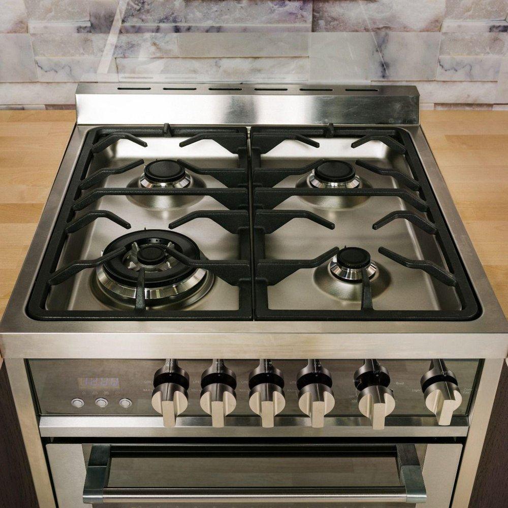 24 in. Freestanding Gas Range with Convection Oven 