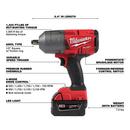 M18 FUEL HIGH TORQUE 1/2 IMPACT WRENCH WITH FRICTION RING KIT 
