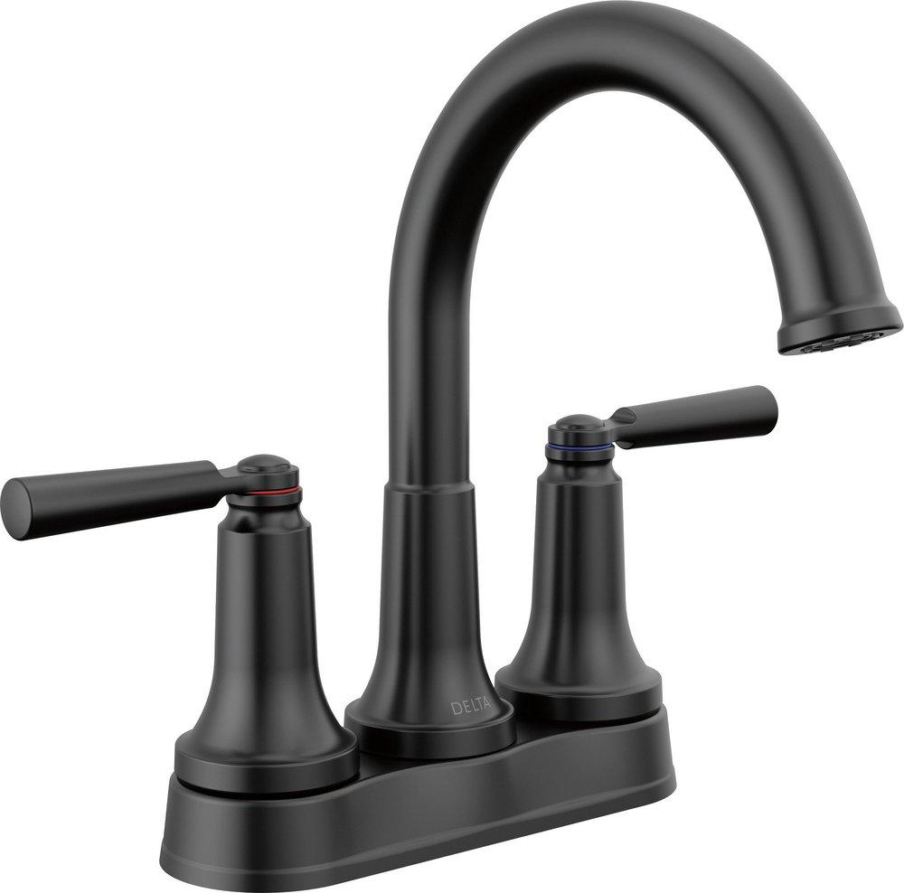 Two Handle Centerset Bathroom Sink Faucet 