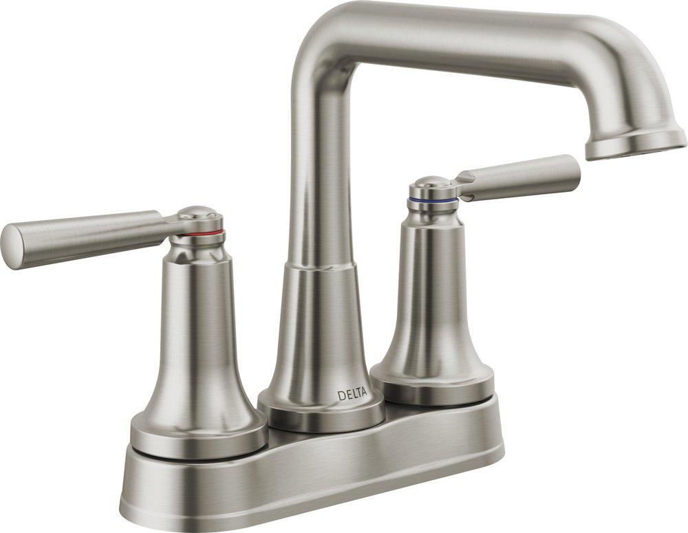 Two Handle Centerset Bathroom Sink Faucet 