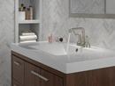 Delta Faucet Brilliance Stainless Two Handle Centerset Bathroom Sink Faucet 