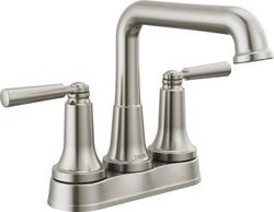 Two Handle Centerset Bathroom Sink Faucet in Brilliance&reg; Stainless