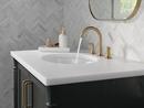 Delta Faucet Brilliance Champagne Bronze Two Handle Widespread Bathroom Sink Faucet 