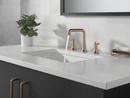 Delta Faucet Brilliance® Champagne Bronze Two Handle Widespread Bathroom Sink Faucet 
